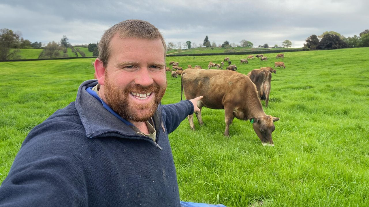 The Once a Day Farmer on once-a-day milking and how he built a social following as a Farmer