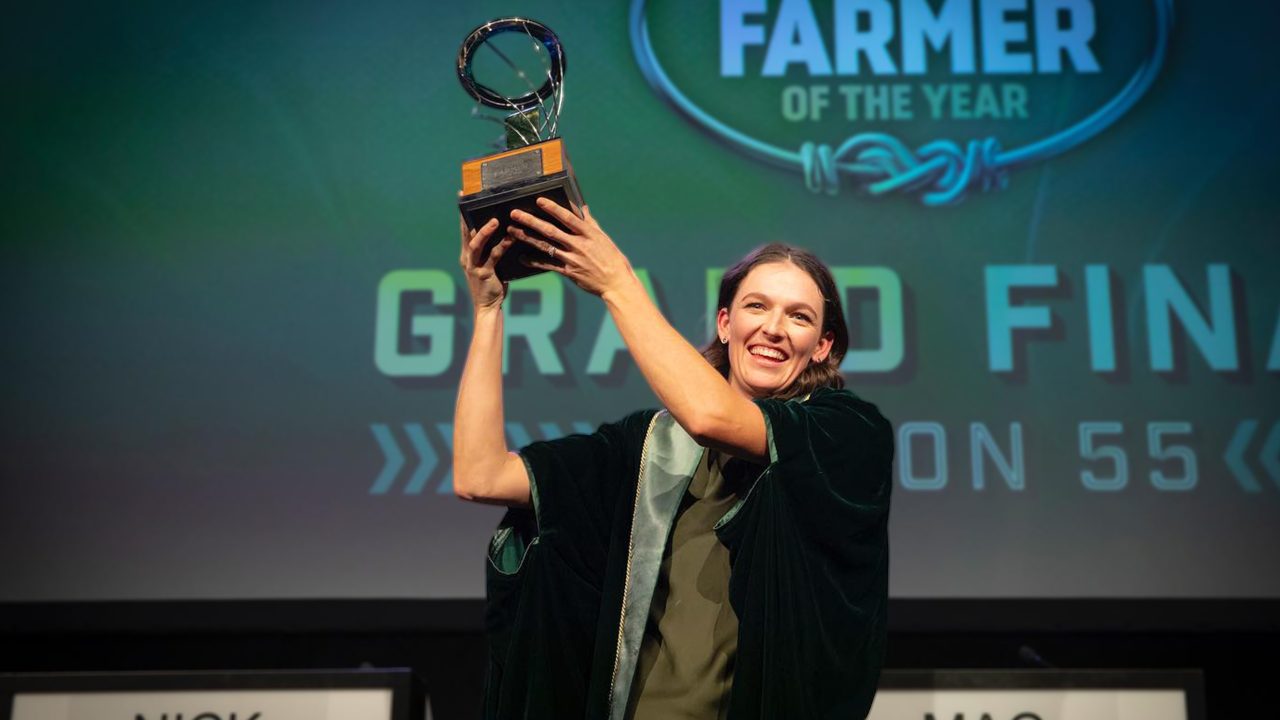Emma Poole becomes historic first female winner of FMG Young Farmer of the Year award