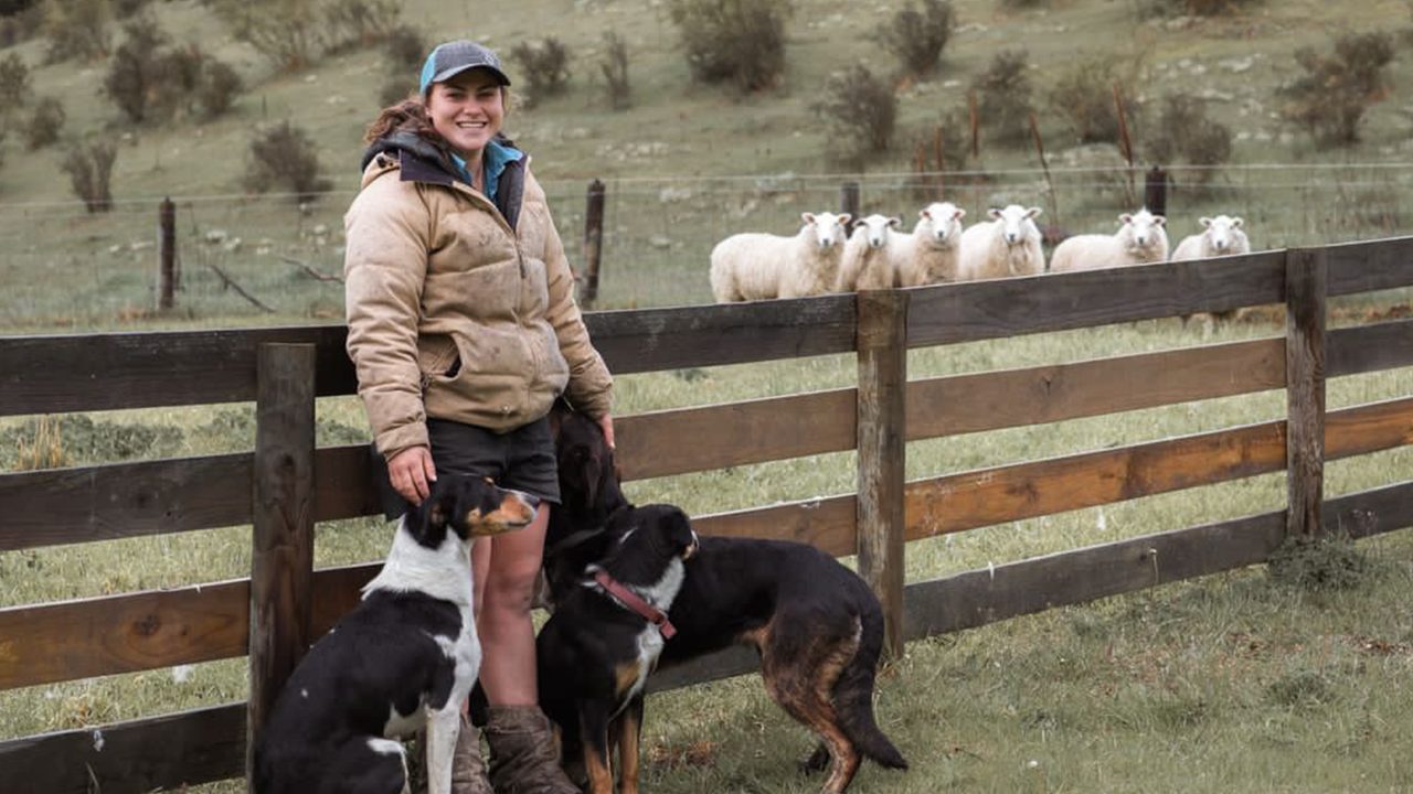 Kayla Calder's journey from scholar to shepherd, showcasing the future of farming education