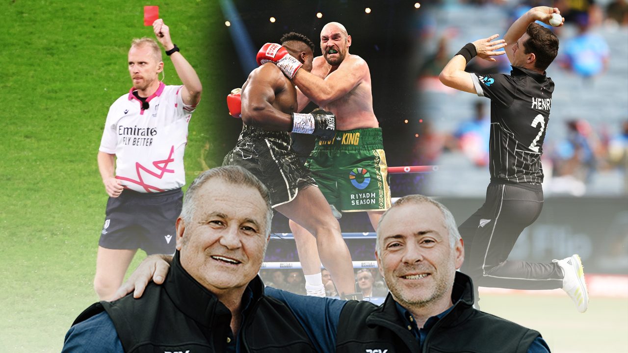 The Dominator & The Hitman talk Rugby World Cup, Athletics and Djokovic's greatness
