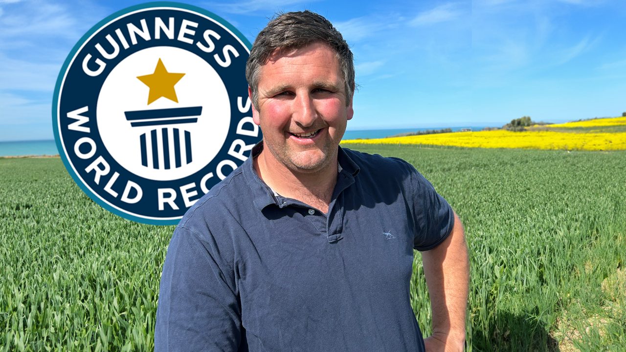 South Canterbury Arable Farmer reveals truth behind Guinness World Record