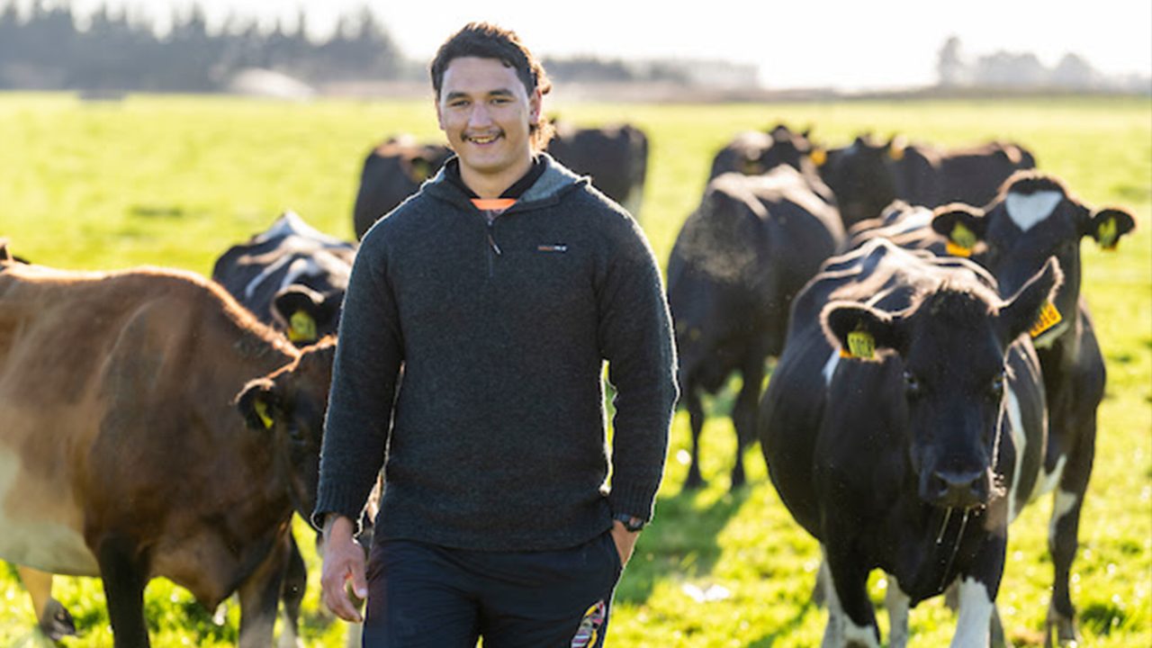 Ahuwhenua Young Māori Farmer finalist Shayden Gardiner